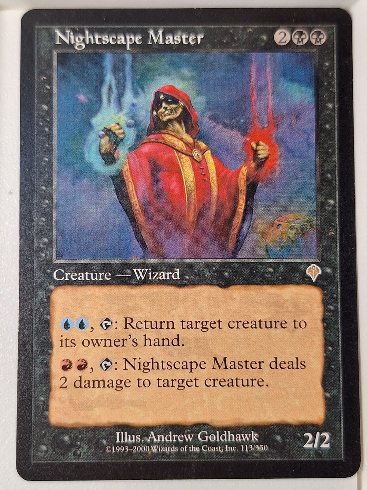 Nightscape Master - Invasion - Magic the Gathering MTG Nice!