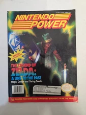 Nintendo Power [Volume 34] Legend Of Zelda A Link to the Past w/ Poster 
