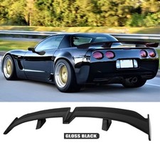 For Chevrolet Corvette C5 C4 Glossy 55 Rear Trunk Spoiler Pro Racing Rear Wing