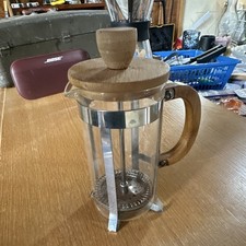 Glass & Stainless Steel French Press 0.8 qt 4...