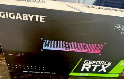 GIGABYTE GeForce RTX 3070 VISION OC 8GB GDDR6 Graphics Card GPU