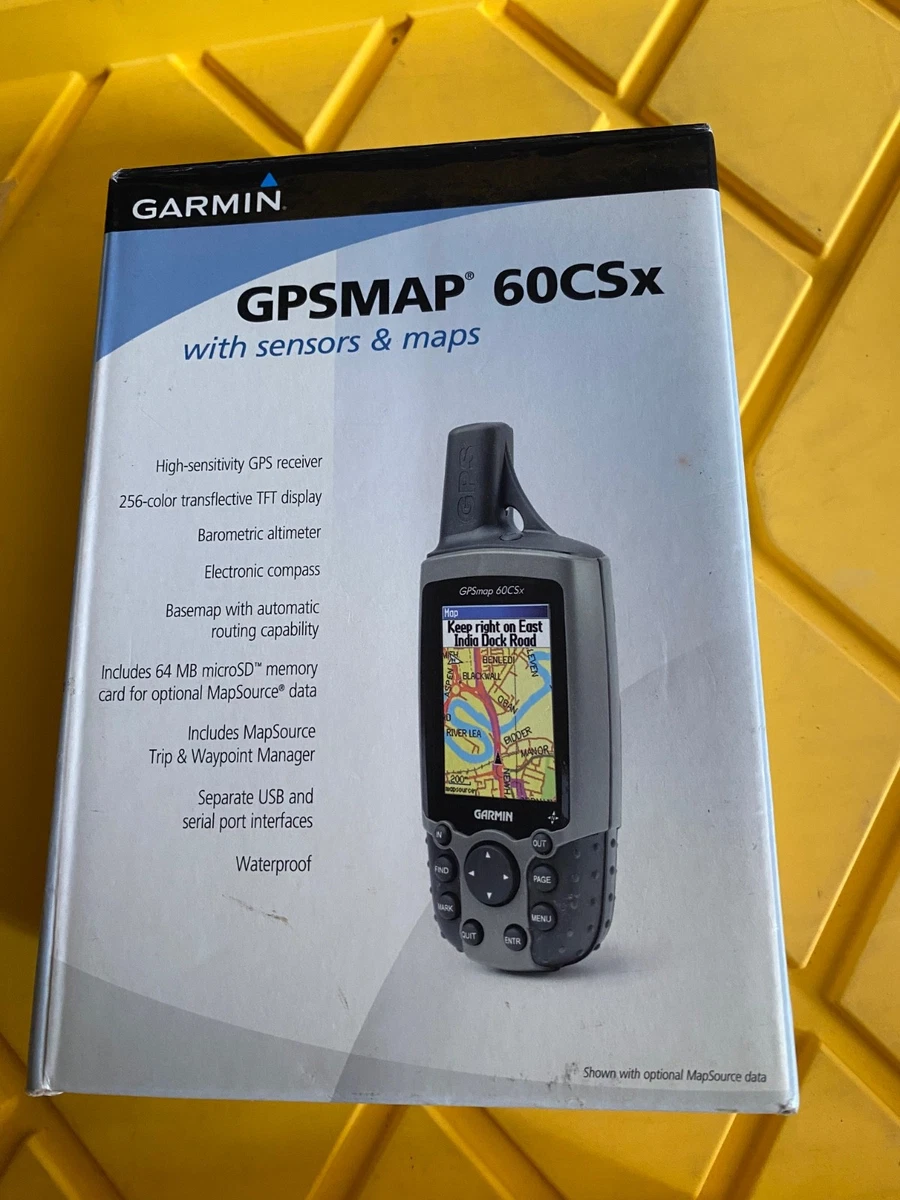 【X2380】 GARMIN GPSMAP 60CS ガーミン GPSMAP 60CS | 販売終了 | Garmin 日本