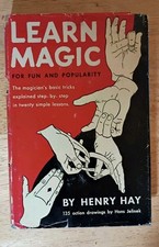 RARE 1947 First Edition - LEARN MAGIC by Henry Hay
