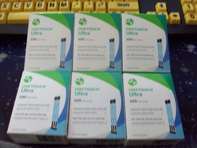 100 ONE TOUCH ULTRA TEST STRIPS 1 BOX OF 100, EXP 10-31-26, GOOD SEALED BOX