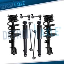 Front Struts Rear Shocks Sway Bars Suspension Kit for 2007-2012 Hyundai Veracruz