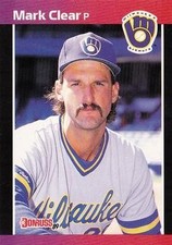 1989 Donruss #528 Mark Clear