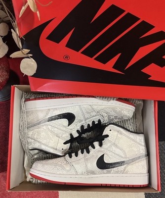 NWT & NIB Jordan 1 Mid SE  The Lucky Knot Chinese New Year  LE Men s Size 9.5