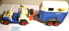 Spielzeug Playmobil  Jeep mit  Pferde-Anhänger   (311)