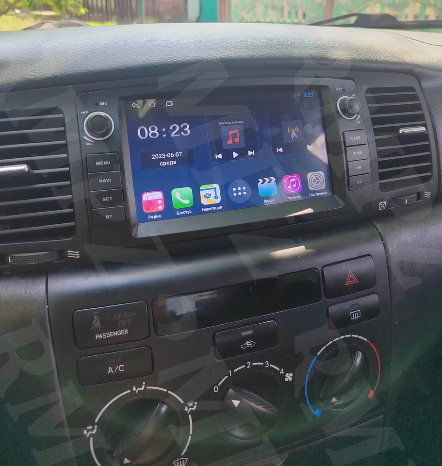 Für TOYOTA COROLLA E10 E11 E12 2000-2007 Autoradio Carplay Android 15 GPS 4+64G - Bild 4 von 4