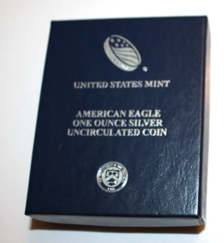 2016-W $1 Silver American Eagle Burnished Uncirculated Coin w/ OGP & COA