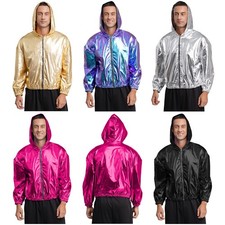 Men Outerwear Autumn Coat Front Zip Sweatshirt Hiphop Jacket Fashion Cardigan