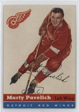 1954-55 Topps Marty Pavelich Earl Reibel #34 06mi