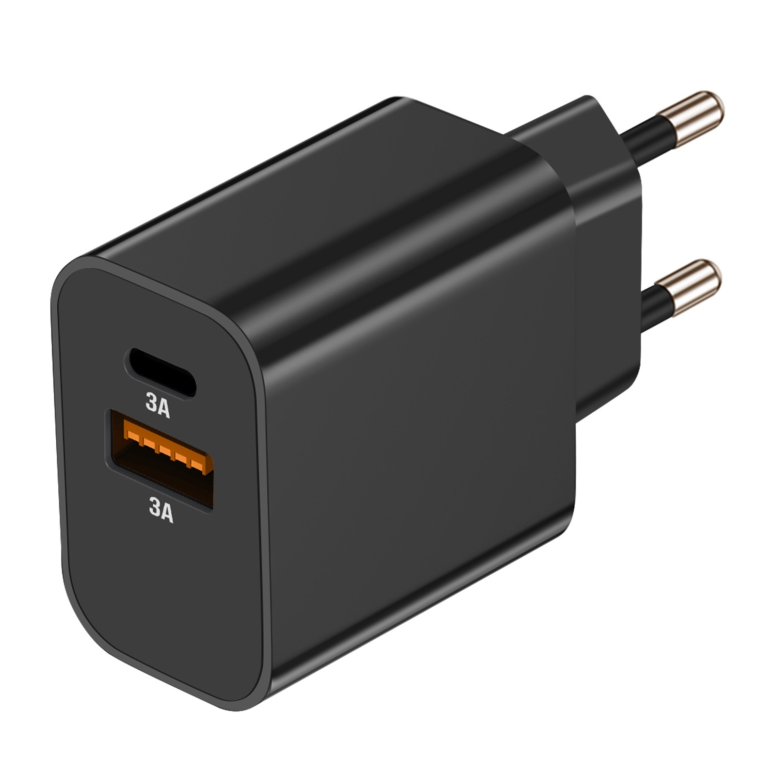 Chargeur Akashi USB-C pour charger deux appareils en même temps