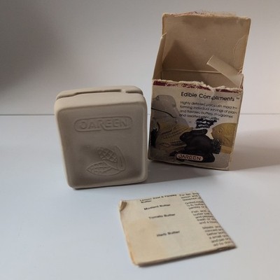 Vintage Jareen Edible Compliments Butter/Chocolate Ceramic Mold - Corn