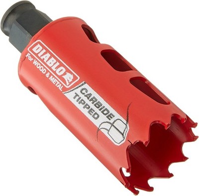 Diablo Carbide Teeth Hole Saw 60mm Cutting Depth Fast Change Mandrel Durable