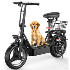 Electric Scooter for Adult 35Miles 25Mph Power by 1500W Peak 14" Tire Foldable