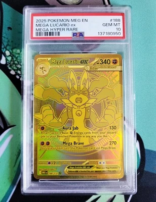 gold mega lucario pokemon card Pokemon Elite Trainer Box Mega Evolution main image 1