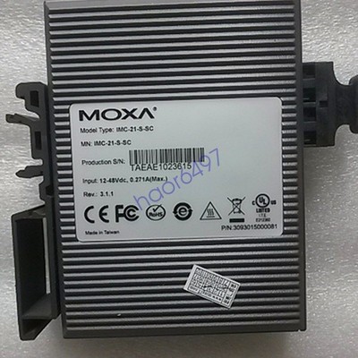 NEW Moxa IMC-21-S-SC Industrial Media Converter Module PLC Unit 47~63Hz