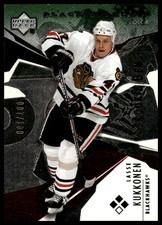 2003-04 Upper Deck Black Diamond #164 Lasse Kukkonen Green #/100