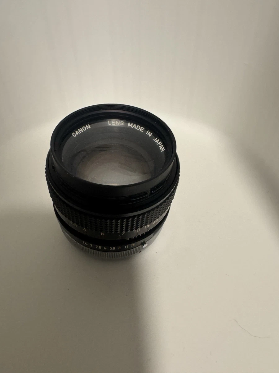 Canon FD 50mm f/1.4 Camera Lenses for sale | eBay