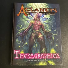 Atlantis The Second Age Theragraphica Book of Adversaries RPG Game Book Khepera