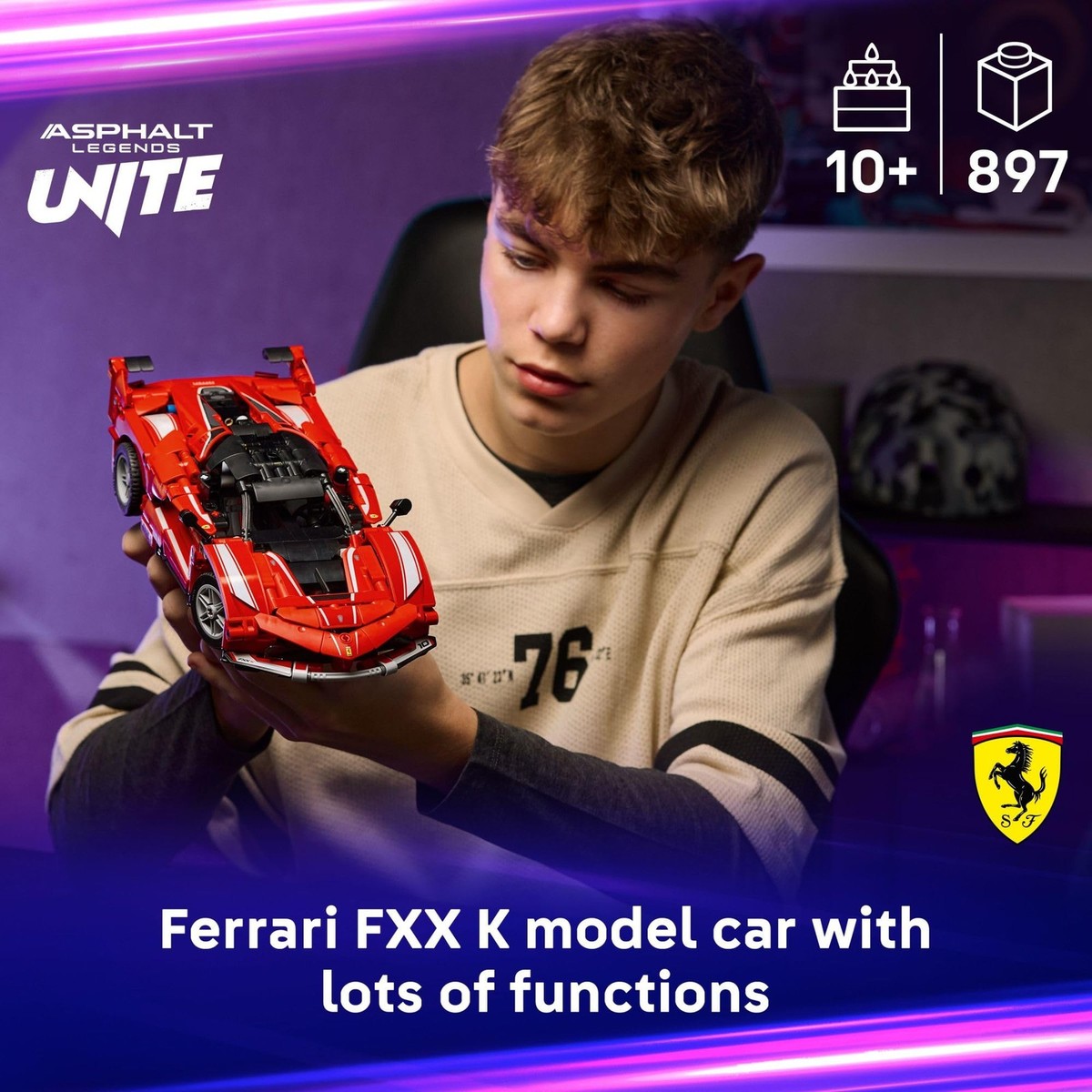 LEGO Technic Ferrari FXX K Toy Car - Building for Girls