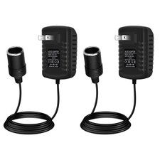 12V AC to DC Converter 2A 24W, 100-240V Input, U.S. Plug  For Car Devices, 2
