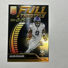 2023 Panini Donruss Elite - Full Throttle Jalen Reagor #FT-JR Orange /99