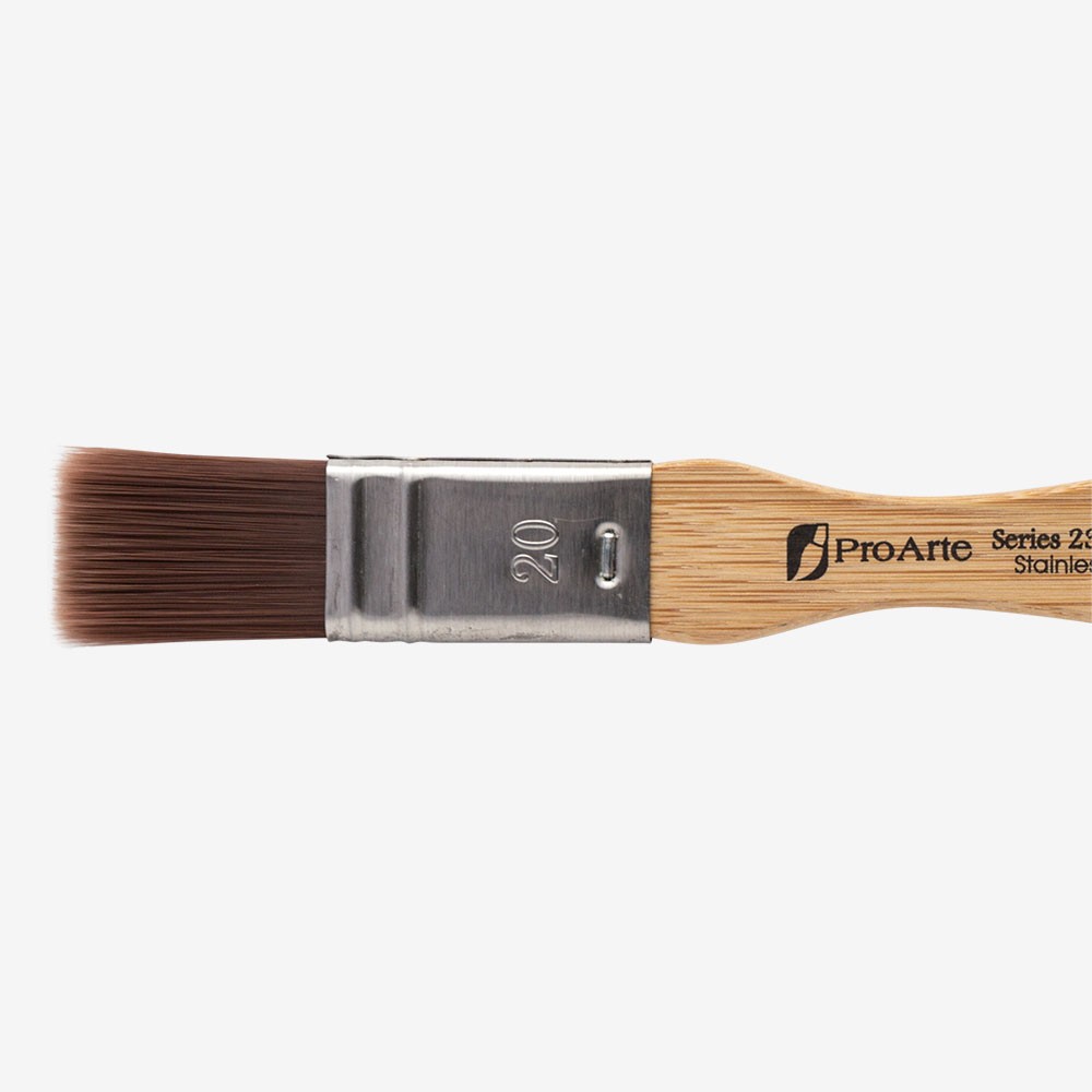 Pro Arte : Utility Brush : Synthetic : Series 23 : Flat Varnish Brush : 20mm