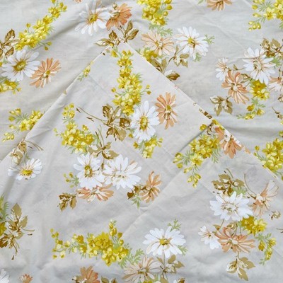 Springmaid Floral Pillowcase Standard Cotton Percale 70s 80s Boho Cottagecore
