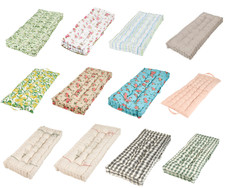 Outdoor Waterproof Fabric 2 3 4 Seater Bench Pad Garden Furniture Seat Cushion