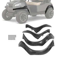 Fender Flares Kit for 2019-up Club Car Onward Complete Set of Four Front & Rear