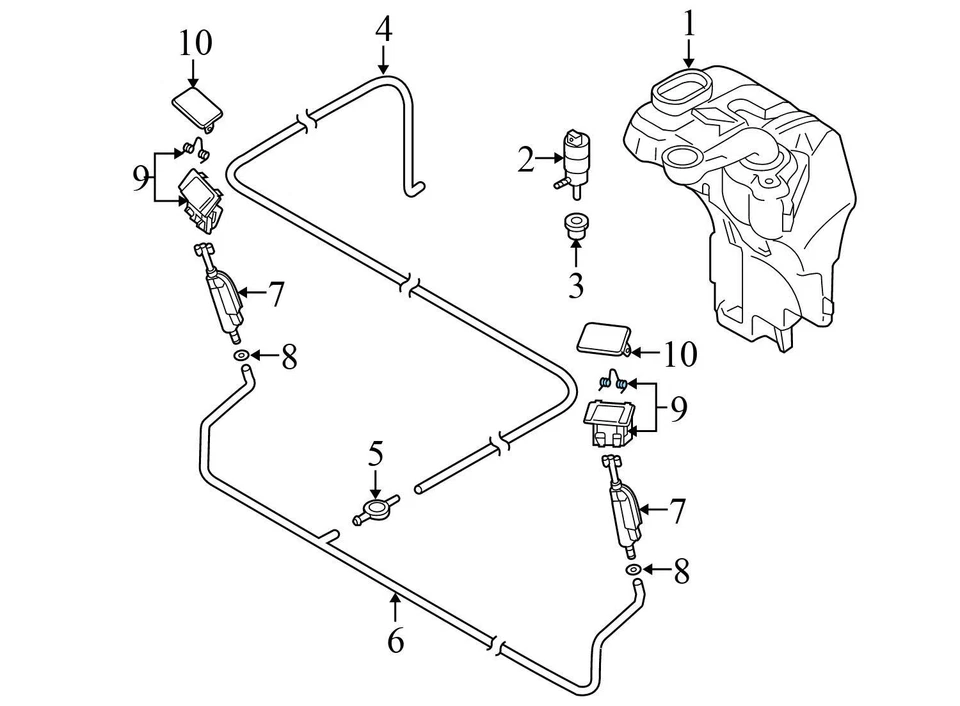 AUDI S6 2007-2011 - Estabilizador trasero / Barra estabilizadora 4F0511409H Foto 3 de 4