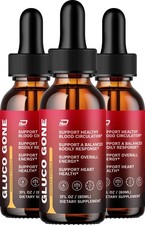 (3 Pack) Gluco Gone Liquid Drops – GlucoGone Drops Extra Strength All Natural