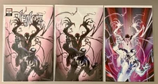 Venom #2  Clayton Crain Trade, Virgin & Negative Virgin Exclusive Set