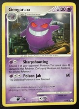 Gengar 17/99 Non-Holo Rare Karte Platin Arceus NM