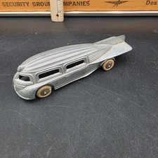Vintage Manoil No. 706 Silver Zeppelin Car Made in U.S.A.