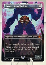 Krang, Utrom Warlord: Magic the Gathering(mtg) 0221 - Borderless