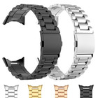 Stainless Steel Band for Google Pixel Watch 2/1 Metal Strap Replacement Bracelet