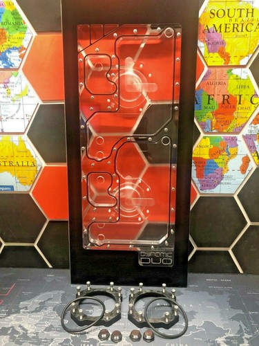 Dynamic DUO XL - Front Panel Acrylic Water Cooling Reservoir for D5 pump 011-XL - 第 14/15 張圖片