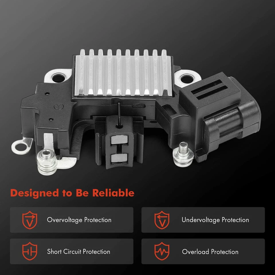 Alternator Voltage Regulator for Nissan Altima 94-97 Sentra Pathfinder 14.50V - Image 4 of 4