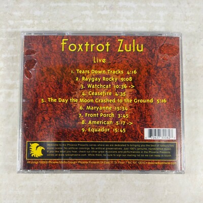 Foxtrot Zulu Live NEW CD 2000 Phoenix Media Group | eBay