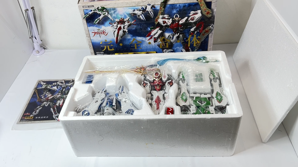 Bandai DX Chogokin GD-99 Genesis of Aquarion Action Figure (old