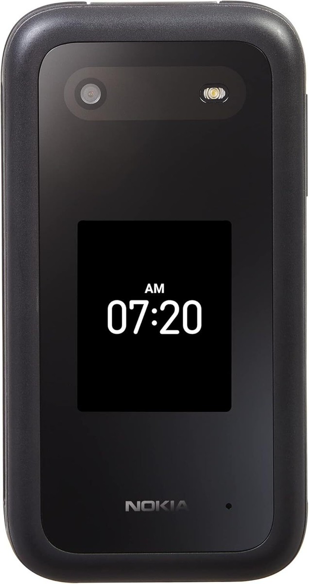 NOKIA 2760 4GB Black LTE Basic Flip Phone Verizon + GSM UNLOCKED