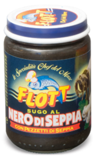 Salsa Lista Al Tinta De Calamar Flott Condimento Lista Para Pasta Siciliano 130g
