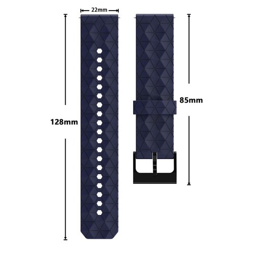 For Samsung Galaxy Watch 5 4 40/44mm 4 Classic 42/46mm S3 S2 Strap Band Silicone - Foto 5 di 30