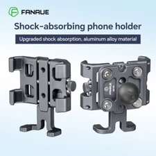 FANAUE Motorcycle Phone Holder Panel Shock Absorption and Anti-Shake Accessories