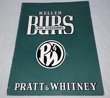 1947 PRATT & WHITNEY KELLER BURS AND ACCESSORIES CATALOG