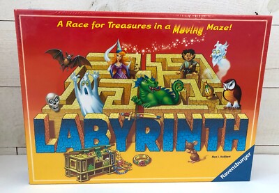Ravensburger Labyrinth Family Board Game Moving Maze 2007 Factory Sealed NEW