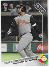 WLADIMIR BALENTIEN 2017 TOPPS NOW WBC #W-38 TEAM NETHERLANDS (SSP)